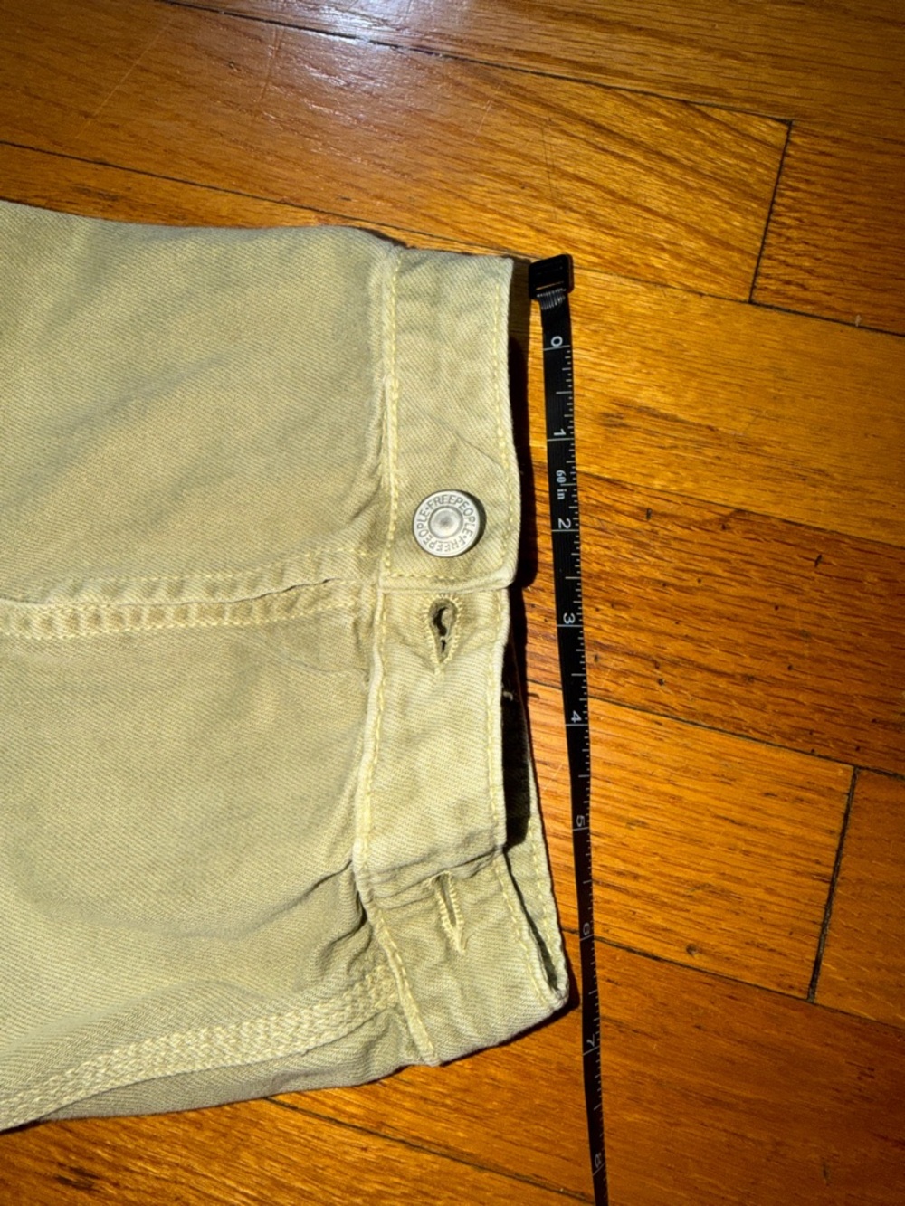 Free People Washed Cargo Joggers in Sage - Picture 6 of 10